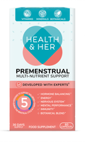 Health & Her Premenstrual Multi-Nutrient Food Supplement, 60 Capsules