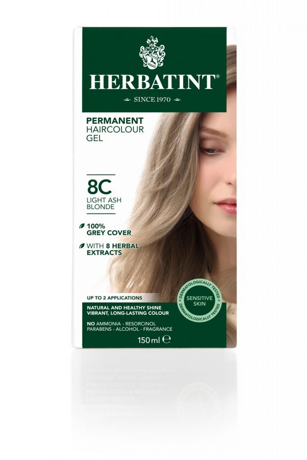 Herbatint - Light Ash Blonde, 8C