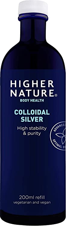 Higher Nature High Stability Colloidal Silver, 200ml