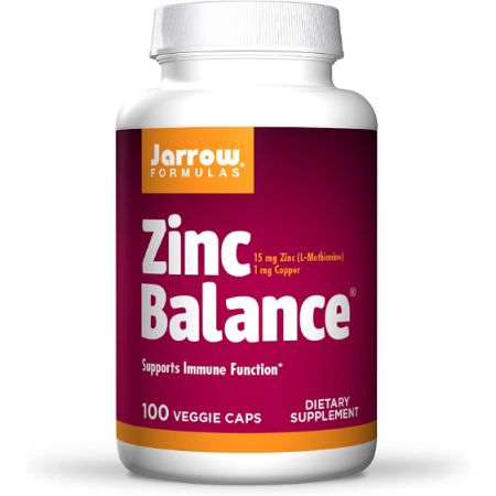 Jarrow Formulas Zinc Balance- 15mg, 100 Capsules