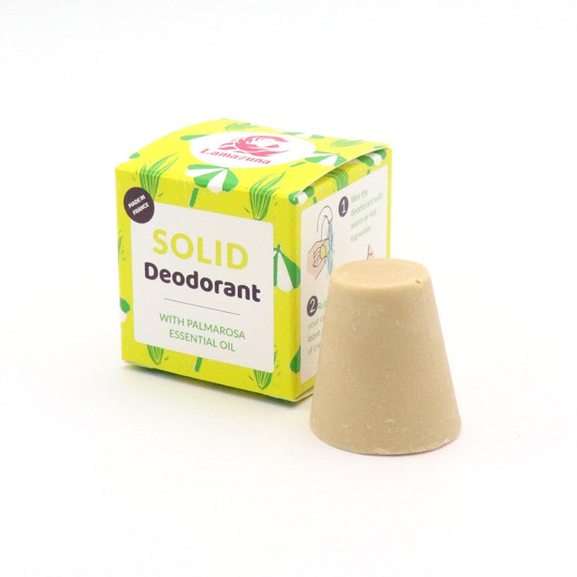 Lamazuna Solid Deodorant, Palmrosa 30gr