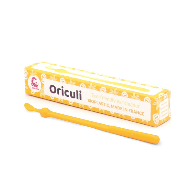 Lamazuna Oriculi Bioplastic Ecological Ear Cleaner, Yellow
