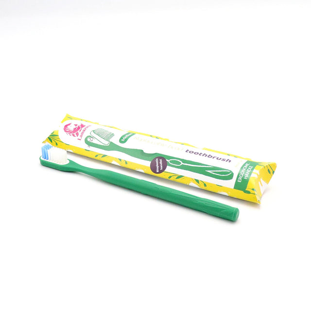 Lamazuna Toothbrush Medium,Green