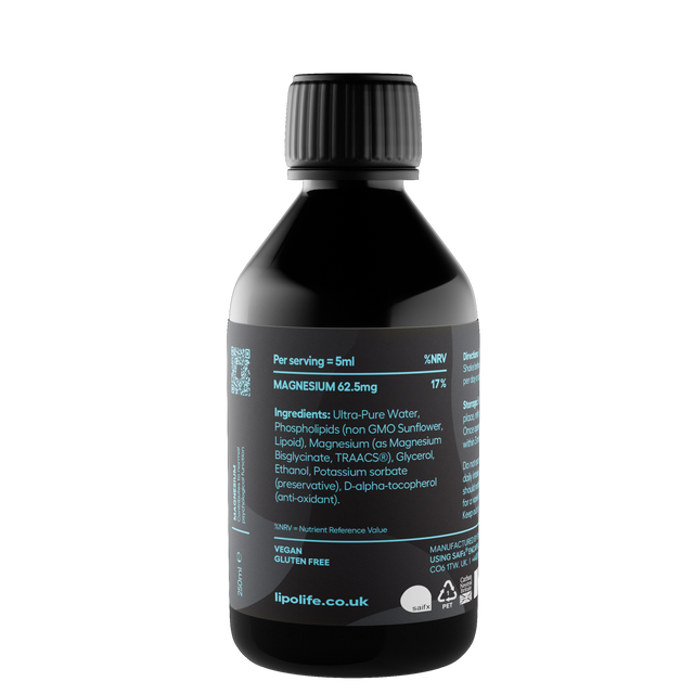 Lipolife LLM1- Liposomal Magnesium, 250ml