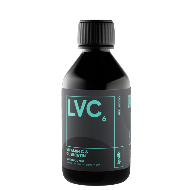 Lipolife LVC6- Liposomal Vitamin C and Quercetin, 250ml