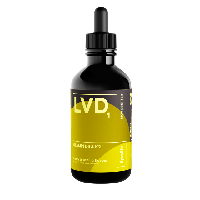 Lipolife LVD1- Liposomal Vitamin D3/K2, 60ml