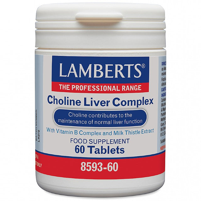 Lamberts Choline Liver Complex, 60 Tablets