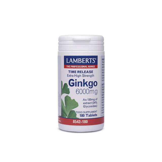 Lamberts Ginkgo 6000mg, 60 Tablets