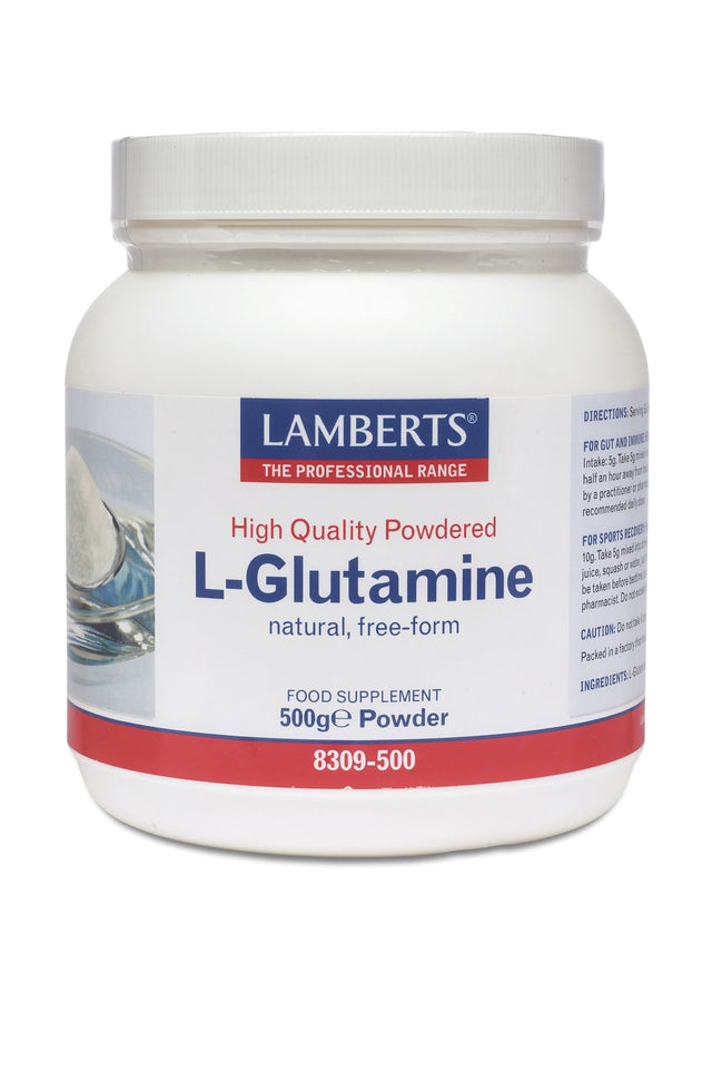 Lamberts L-Glutamine Powder, 500gr