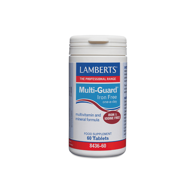 Lamberts Multi-Guard® Iron Free, 60 Tablets