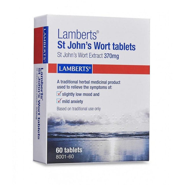 Lamberts St John's Wort 370mg, 60 Tablets