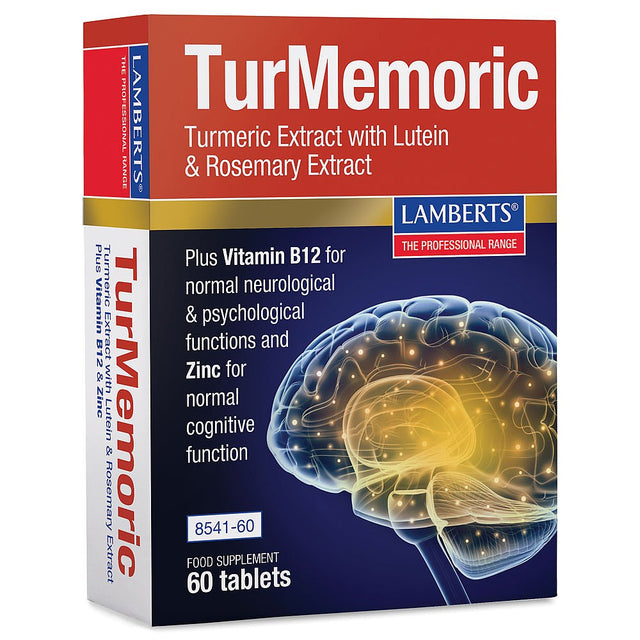 Lamberts TurMemoric, 60 Tablets