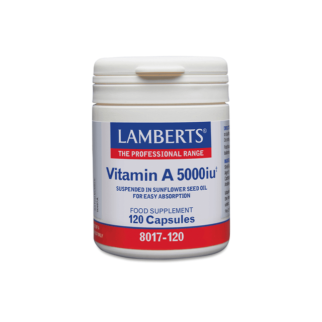 Lamberts Vitamin A 5000 I.U, 120 Capsules