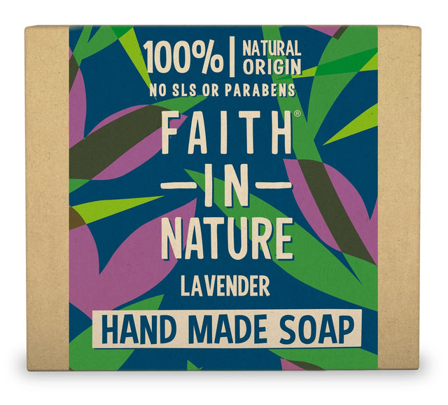 Faith In Nature Lavender Vegetable Soap, 100gr