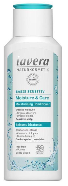 Lavera Basis Sensitiv Moisture & Care Moisturising Conditioner, 200ml