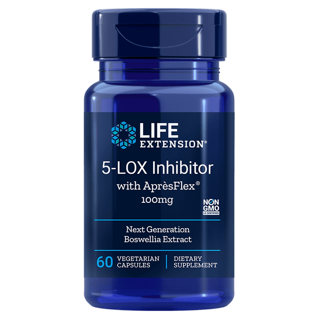 Life Extension 5-LOX Inhibitor with AprèsFlex- 100mg,  60 VCapsules