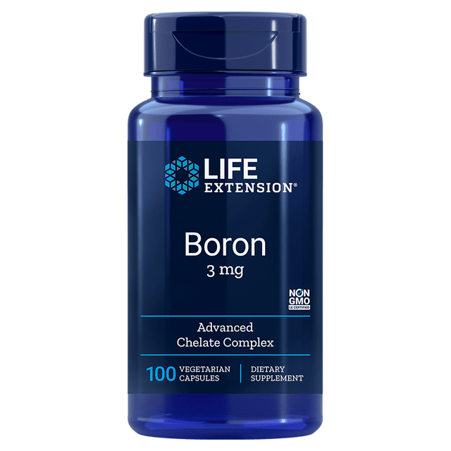 Life Extension Boron 3mg,100 VCapsules