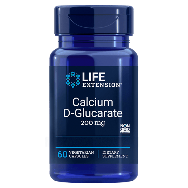 Life Extension Calcium D-Glucarate 200mg, 60 VCapsules