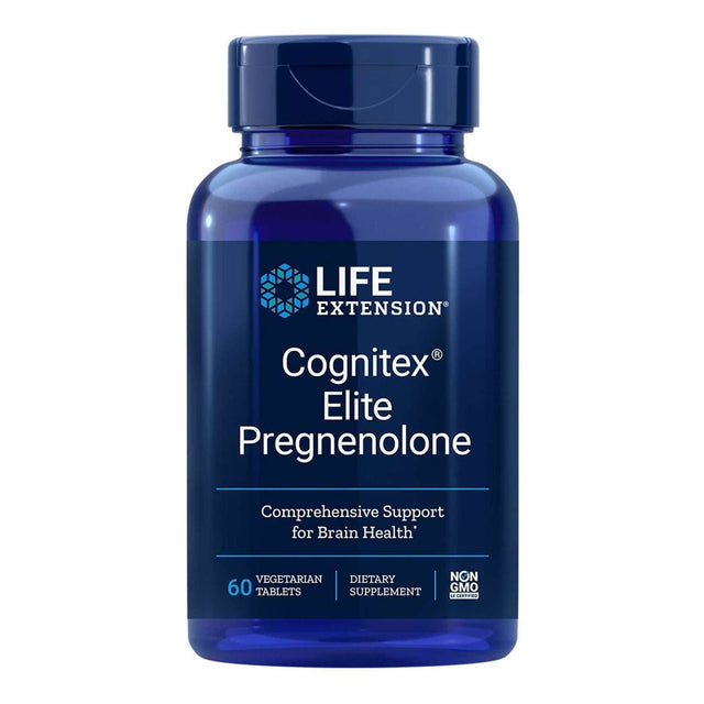 Life Extension Cognitex Elite Pregnenolone, 60 Tablets