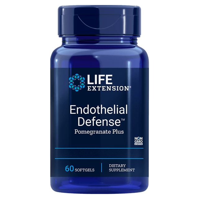 Life Extension Endothelial Defense Pomegranate Plus, 60 Softgels