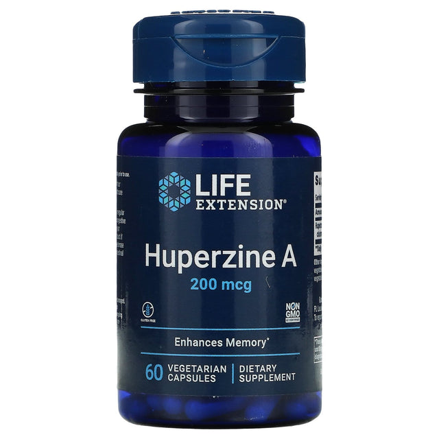 Life Extension Huperzine A, 60 VCapsules