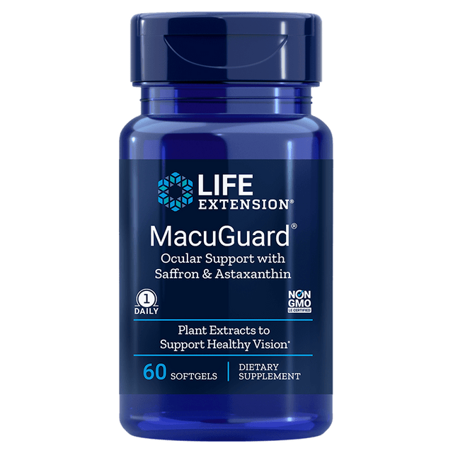 Life Extension MacuGuard, 60 Softgels