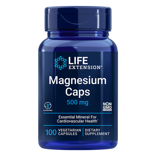 Life Extension Magnesium Cap-500 mg, 100 VCapsules