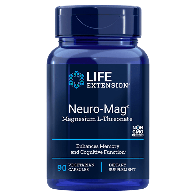 Life Extension Neuro-Mag Magnesium L-Threonate, 90 VCapsules