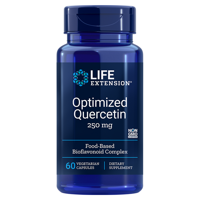 Life Extension Optimized Quercetin- 250mg, 60 VCapsules