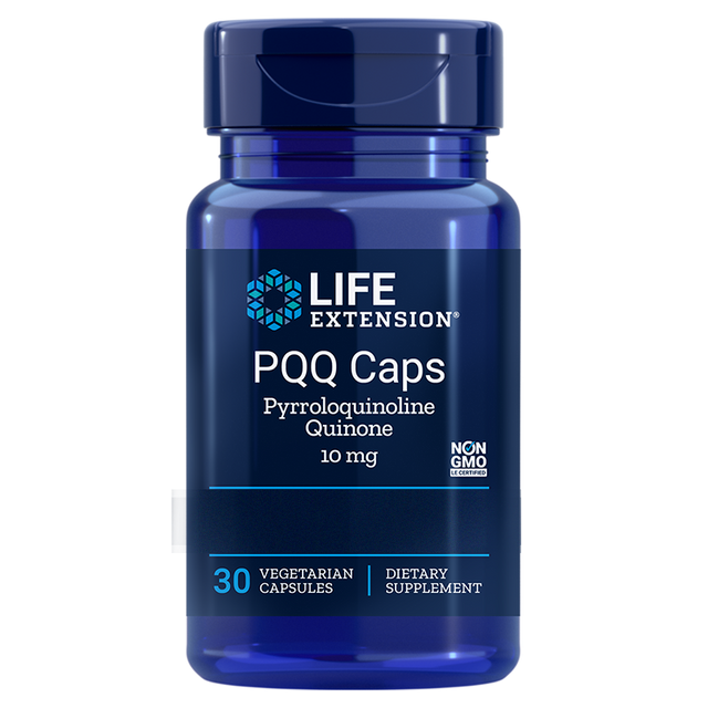 Life Extension PQQ Caps- 10mg, 30 VCapsules