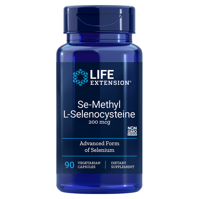 Life Extension Se-Methyl L-Selenocysteine- 200mcg, 90 VCapsules