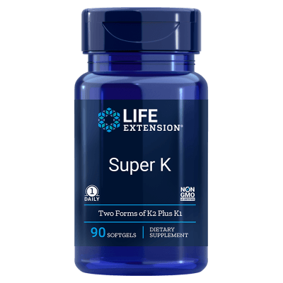 Life Extension Super K, 90SGels