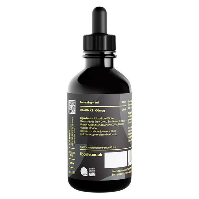 Lipolife LVK1-Vitamin K2,  60ml