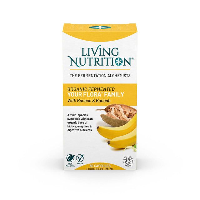 Living Nutrition Your Flora Family, 60 Capsules