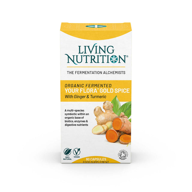 Living Nutrition Your Flora Gold Spice, 60 Capsules