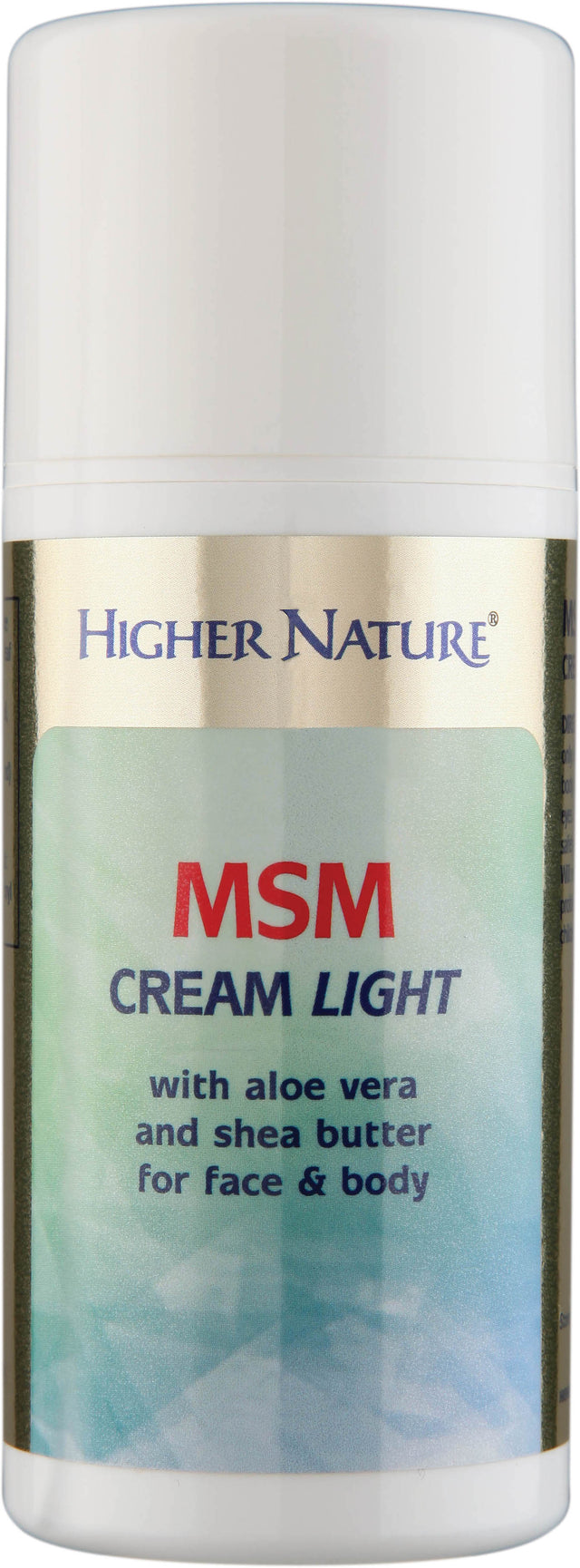Higher Nature MSM Cream Light, 150ml