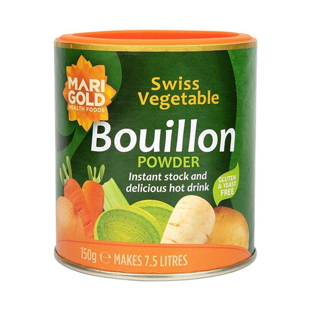 Marigold Health Foods Organic Swiss Vegetable Bouillon Powder-Original, 150gr