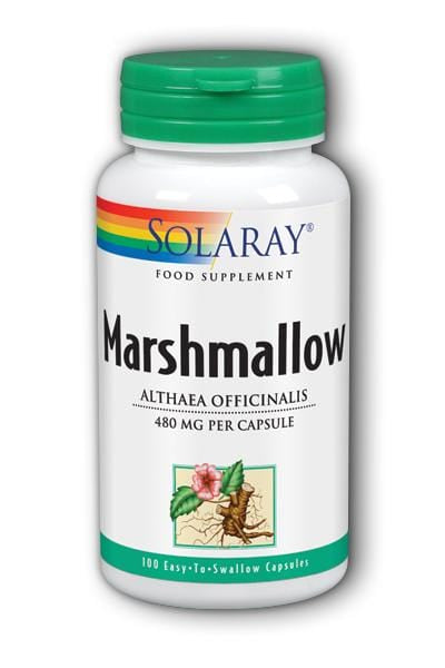 Solaray Marshmallow Root, 480mg, 100 Capsules