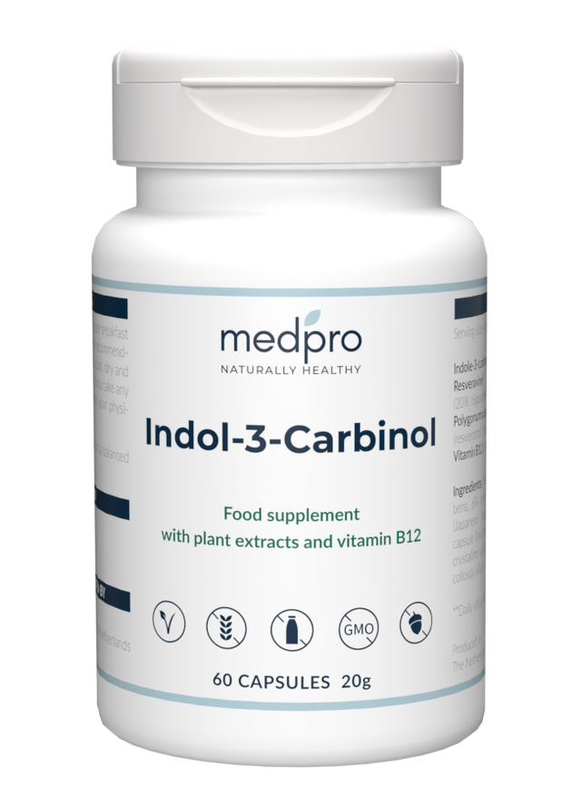 Medpro Indol-3-Carbinol 250mg, 60 Capsules