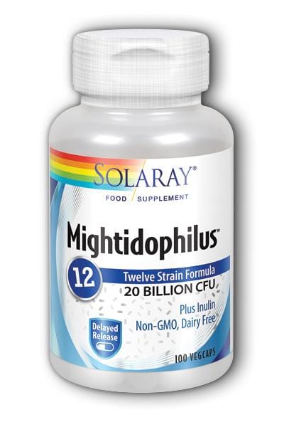 Solaray Mightidophilus 12, 100 VCapsules