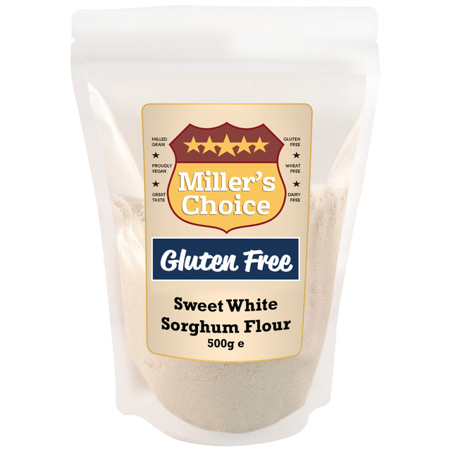 Miller's Choice Gluten Free Sweet White Sorghum Flour, 500gr