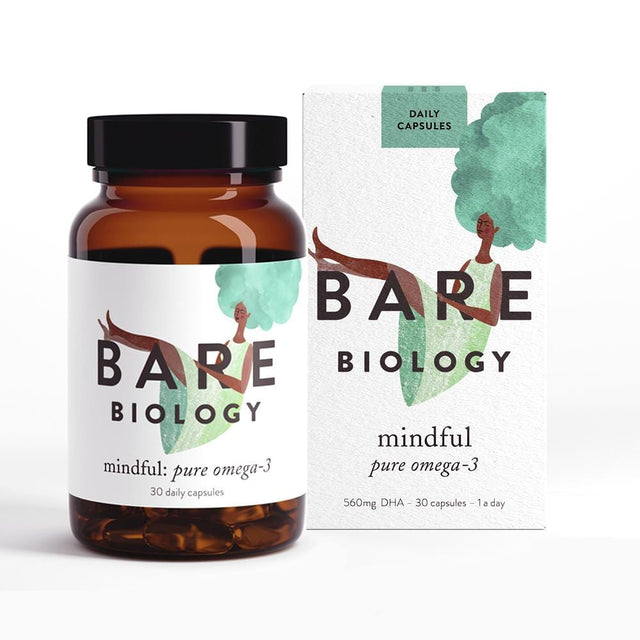 Bare Biology Mindful Pure Omega-3, 30 Capsules