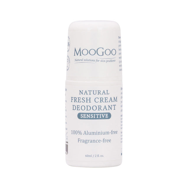 MooGoo Fresh Cream Deodorant - Sensitive, 60ml