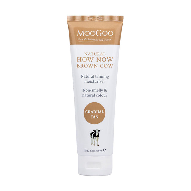 MooGoo Natural How Now Brown Cow Gradual Tan, 120g