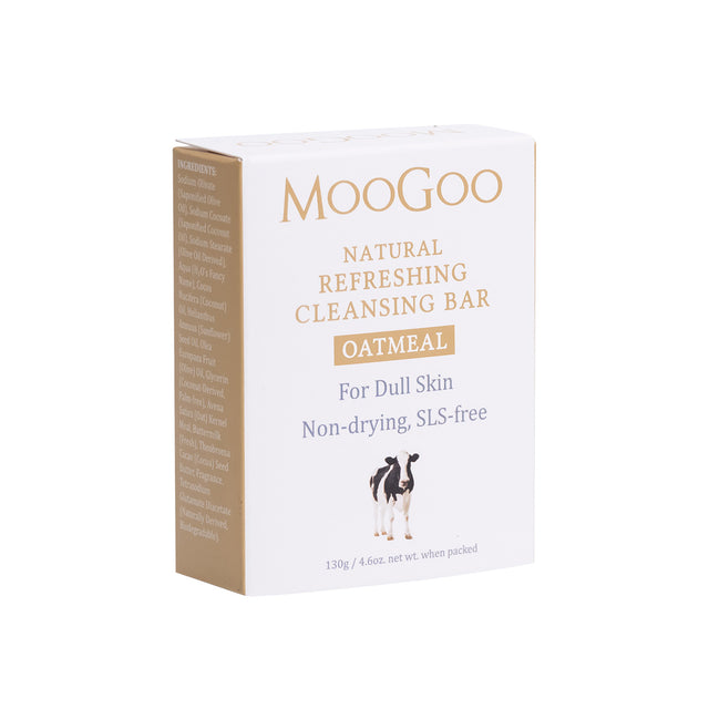 MooGoo Natural Refreshing Cleansing Bar Oatmeal, 130gr