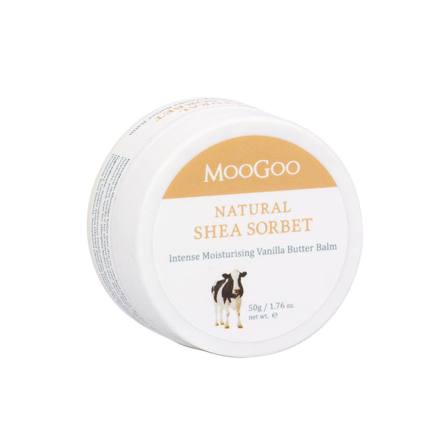 MooGoo Natural Shea Sorbet Vanilla Butter Balm, 50gr