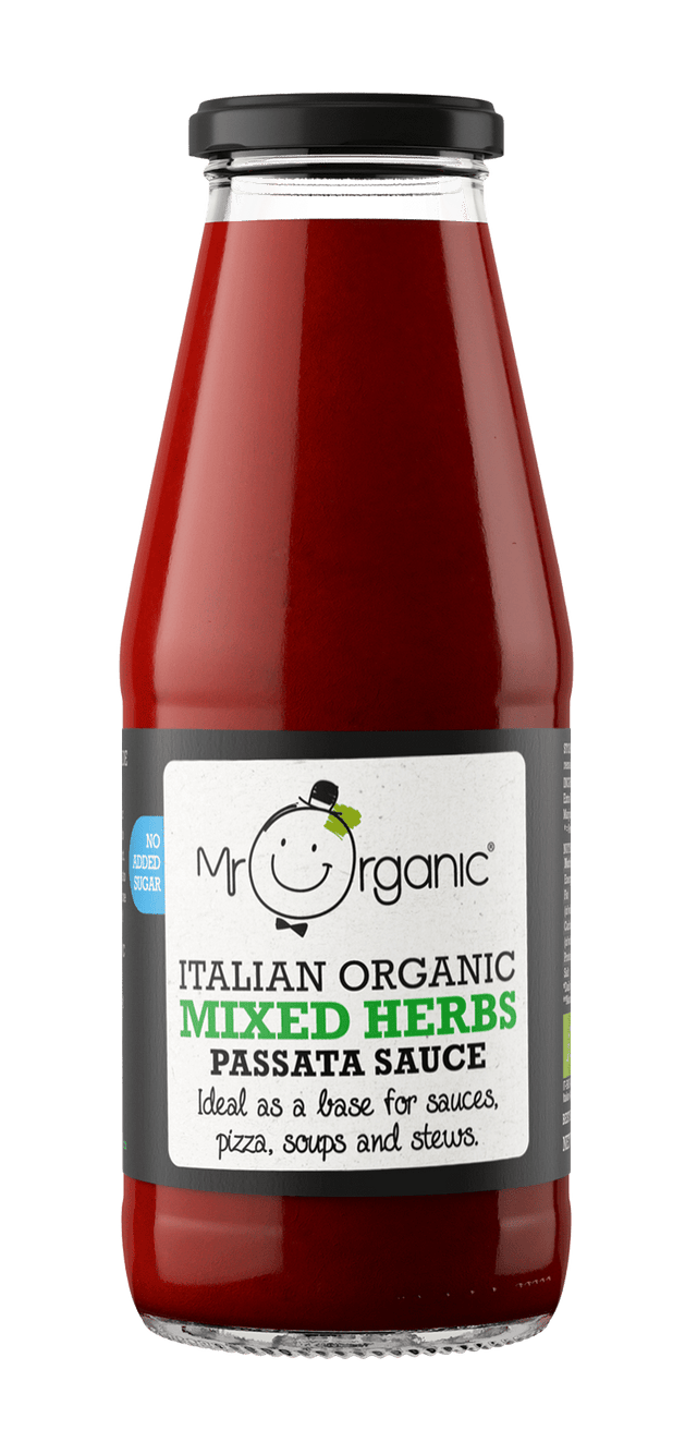 Mr Organic Mix Herbs Passata Sauce, 400gr