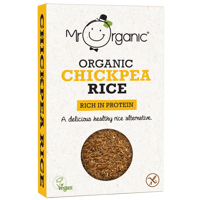 Mr Organic Italian Organic Chick Pea Rice, 250gr