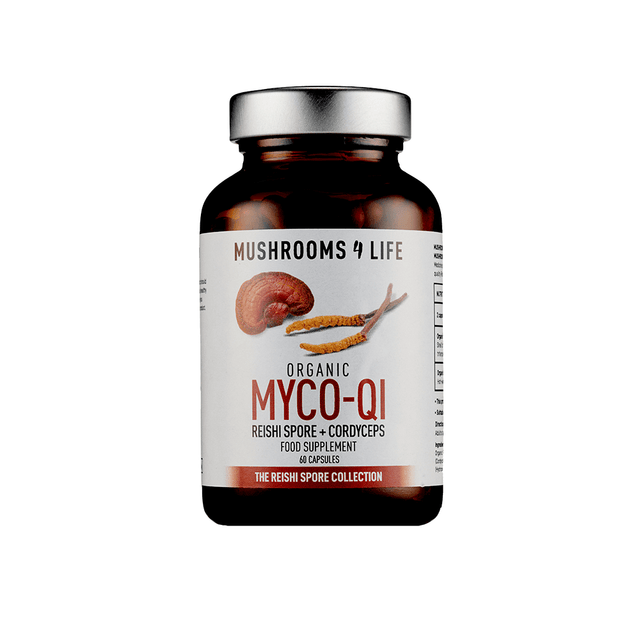 Mushrooms 4 Life Organic Myco-Qi, 60 Capsules
