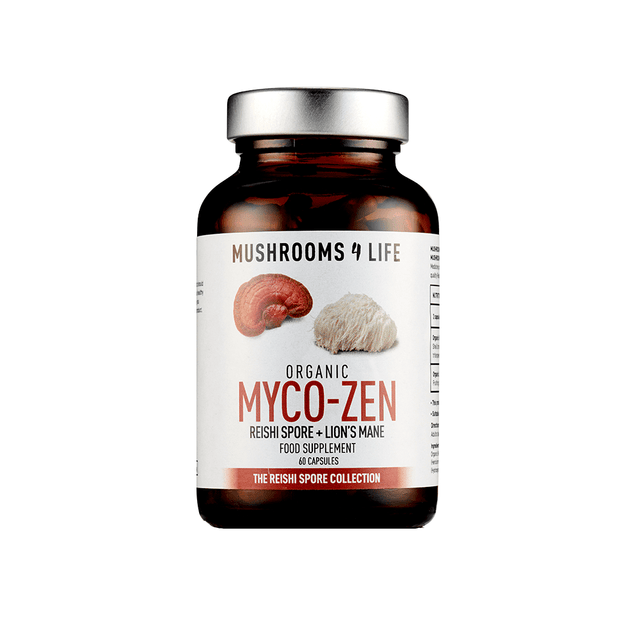 Mushrooms 4 Life Organic Myco-Zen, 60 Capsules